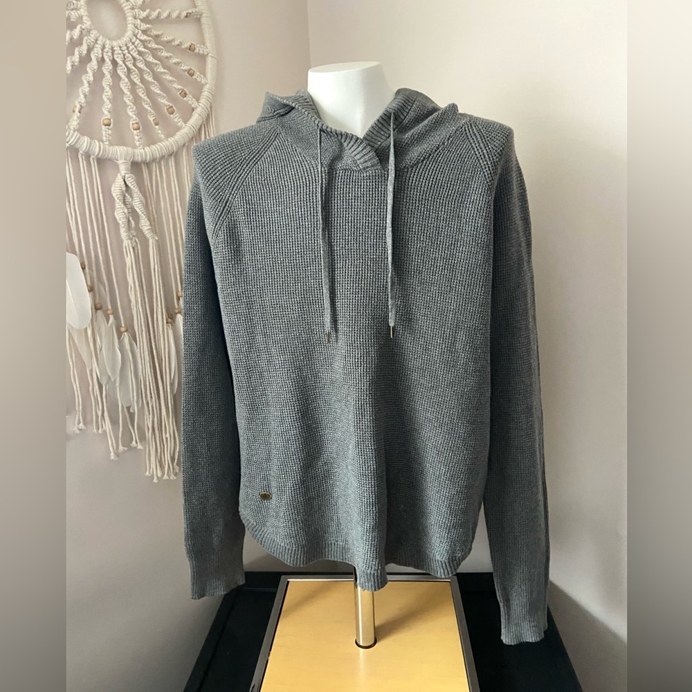 Lauren Ralph Lauren Women’s Gray Knit Sweater Size Medium